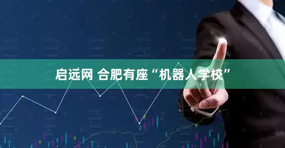启远网 合肥有座“机器人学校”