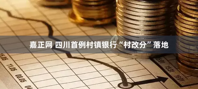 嘉正网 四川首例村镇银行“村改分”落地