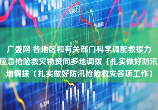 广盛网 各地区和有关部门科学调配救援力量和救灾物资 中央应急抢险救灾物资向多地调拨（扎实做好防汛抢险救灾各项工作）